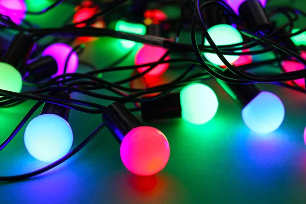 Ragyogó karácsonyi fények — Stock Fotó