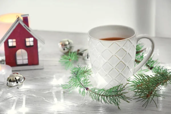 Decoraciones interiores de Navidad — Foto de Stock