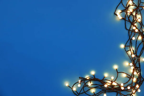 Luminile de Crăciun strălucesc — Fotografie, imagine de stoc