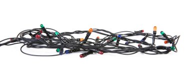 beyaz zemin üzerinde Noel çelenk