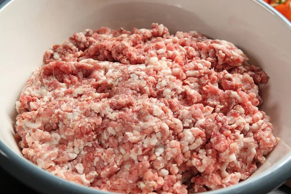 Ground turkey for delicious meatloaf — Stock Photo, Image