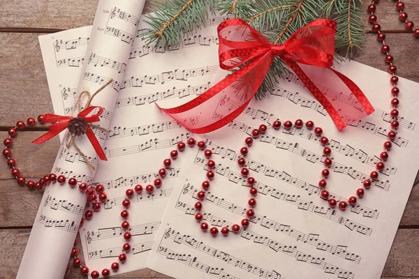 Χριστουγεννιάτικα τραγούδια έννοια — Φωτογραφία Αρχείου