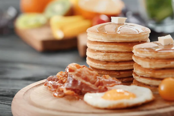 Lezzetli kahvaltı krep ile 