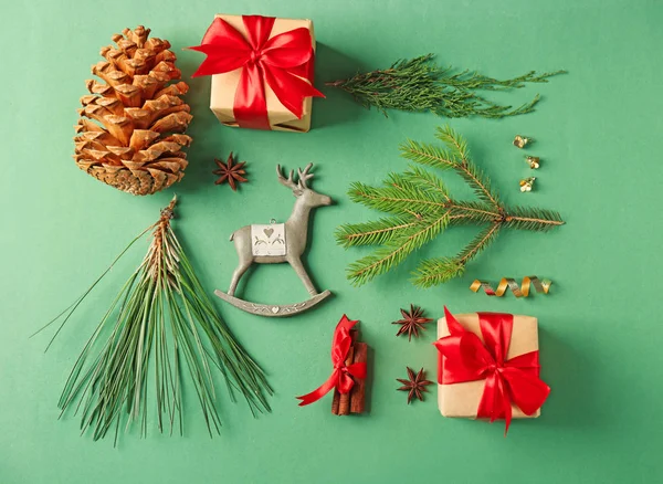 Mooie kerst compositie — Stockfoto