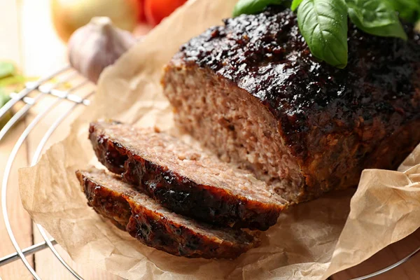 Meatloaf Turcja pieczone smaczny — Zdjęcie stockowe