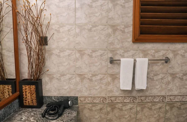 Interior of  hotel bathroom — Stock Photo, Image