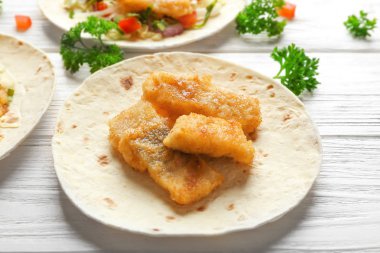 Kızarmış Balık filetosu