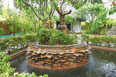 Tropikal Resort güzel Bahçe