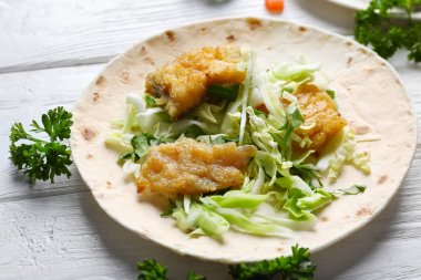 Kızarmış Balık filetosu