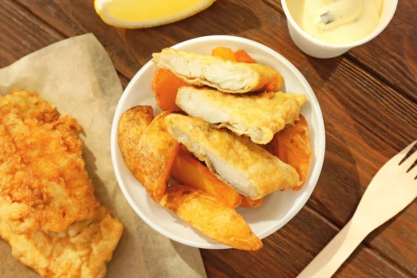 Lezzetli kızarmış balık