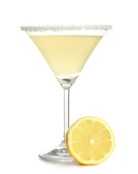 Citrom csepp martini pohár — Stock Fotó