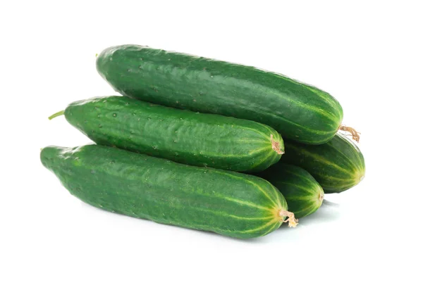 Ripe fresh cucumbers — Stock Photo, Image