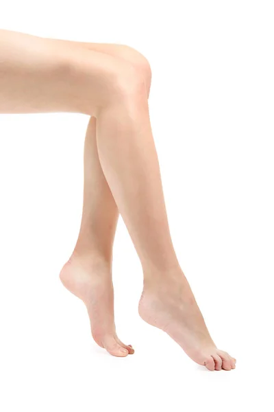 Güzel kadının bacakları — Stok fotoğraf