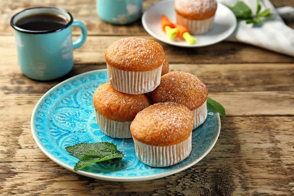 Finom sárgarépa Muffin — Stock Fotó
