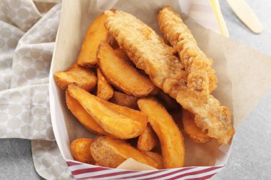 Lezzetli kızarmış balık