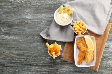 Lezzetli kızarmış balık