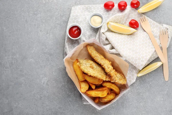 Lezzetli kızarmış balık