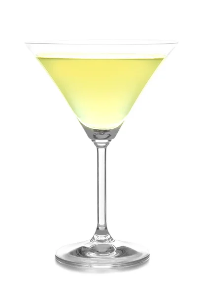 Lemon drop martini glas — Stockfoto