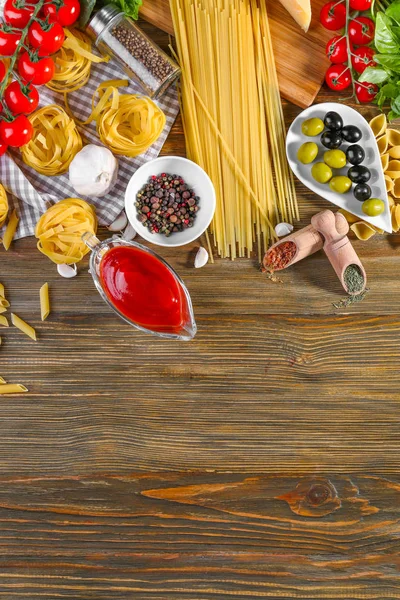 Lekkere tomatensaus voor pasta — Stockfoto