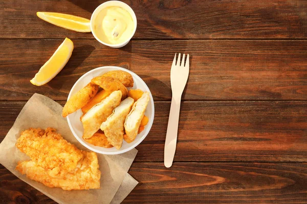 Lezzetli kızarmış balık