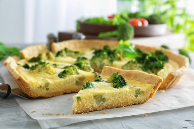 Lezzetli brokoli kiş