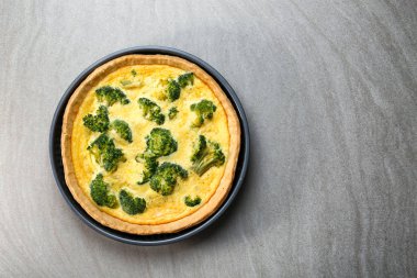 Lezzetli brokoli kiş