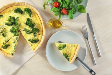 Lezzetli brokoli kiş