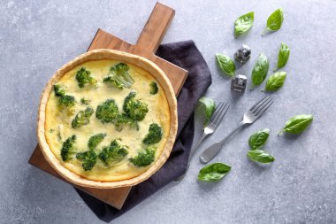 Lezzetli brokoli kiş