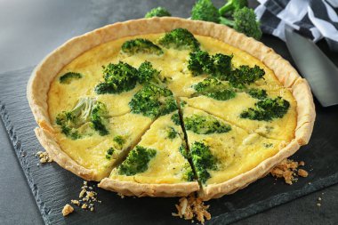 Lezzetli brokoli kiş