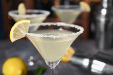 Limon damla martini gözlük