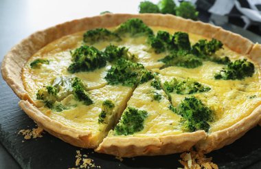 Lezzetli brokoli kiş