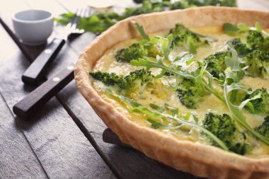 Lezzetli brokoli kiş