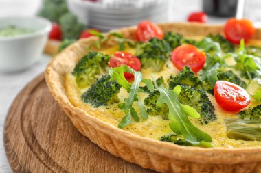 Lezzetli brokoli kiş