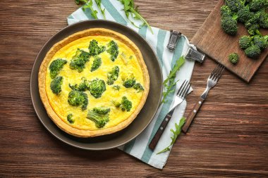 Lezzetli brokoli kiş