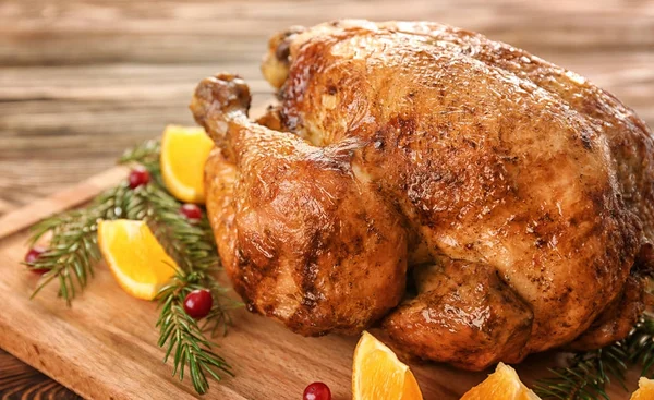 Appetizing roasted turkey
