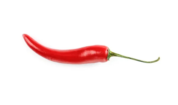 Chili peper op witte achtergrond — Stockfoto