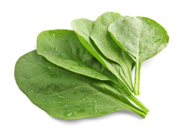 taze ıspanak yaprakları