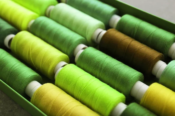 Composition with sewing threads — Stock Photo, Image