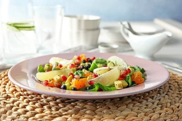 Piatto con insalata di superfood — Foto Stock