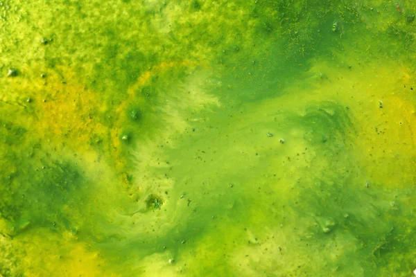 Πράσινο ζωγραφική με νερομπογιές, εσωτερικη — Φωτογραφία Αρχείου