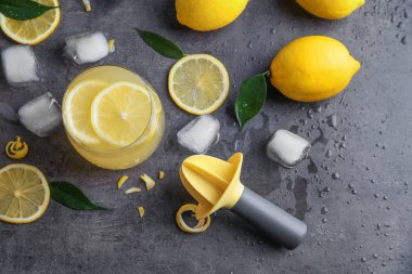 Limon suyu ile kompozisyon  