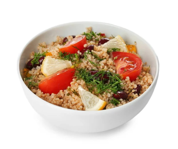 Quinoa ve domates salatası 