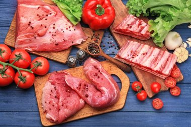 Çiğ et farklı türleri