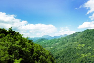 Güneşli güzel manzara