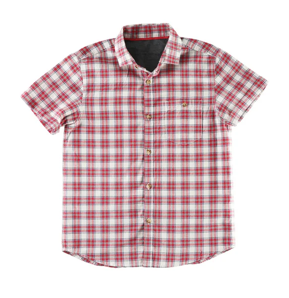 Checkered shirt for boys — Stock Photo, Image