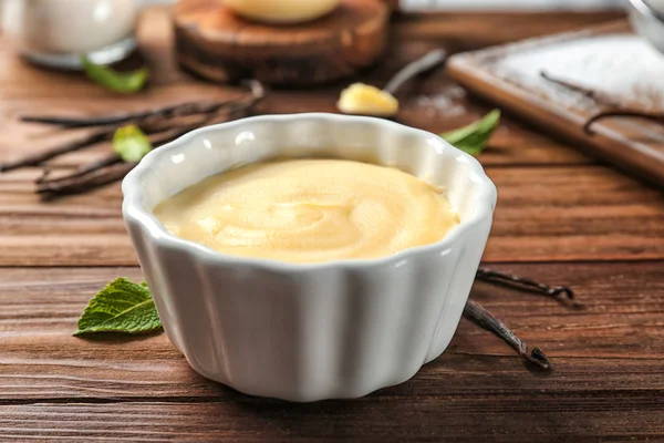 Seramik kase vanilya puding 