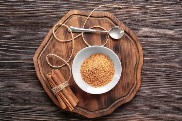 Sweet cinnamon sugar — Stock Photo, Image