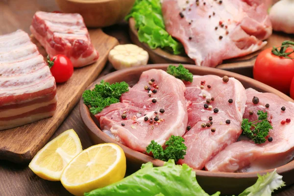 Fresh raw meat — Stock Photo, Image