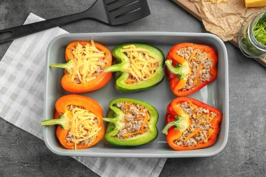 Quinoa biber dolması 