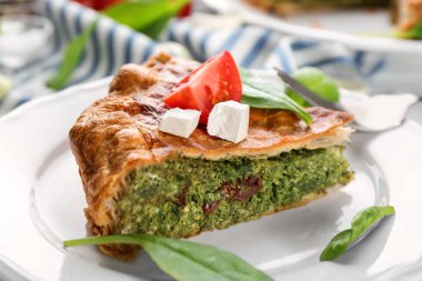 Ispanaklı lezzetli pasta